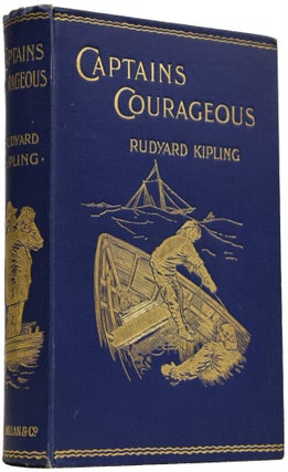 Item #66460 'Captains Courageous' A Story of the Grand Banks. Rudyard KIPLING, I. W. TABER