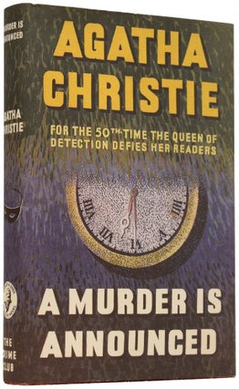 Item #66478 A Murder Is Announced. Agatha CHRISTIE, Dame