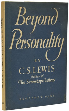 Item #66488 Beyond Personality. C. S. LEWIS