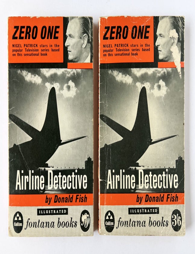 Item #66569 Airline Detective. The Fight Against International Air Crime. Introduced by Ian Fleming (2 copies). Ian FLEMING, John PEARSON.