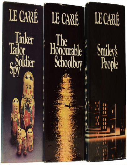 Item #66579 [Smiley vs Karla trilogy] Tinker, Tailor, Soldier, Spy, [together with]; The Honourable Schoolboy and Smiley's People. John LE CARR&Eacute;, David John Moore CORNWELL.