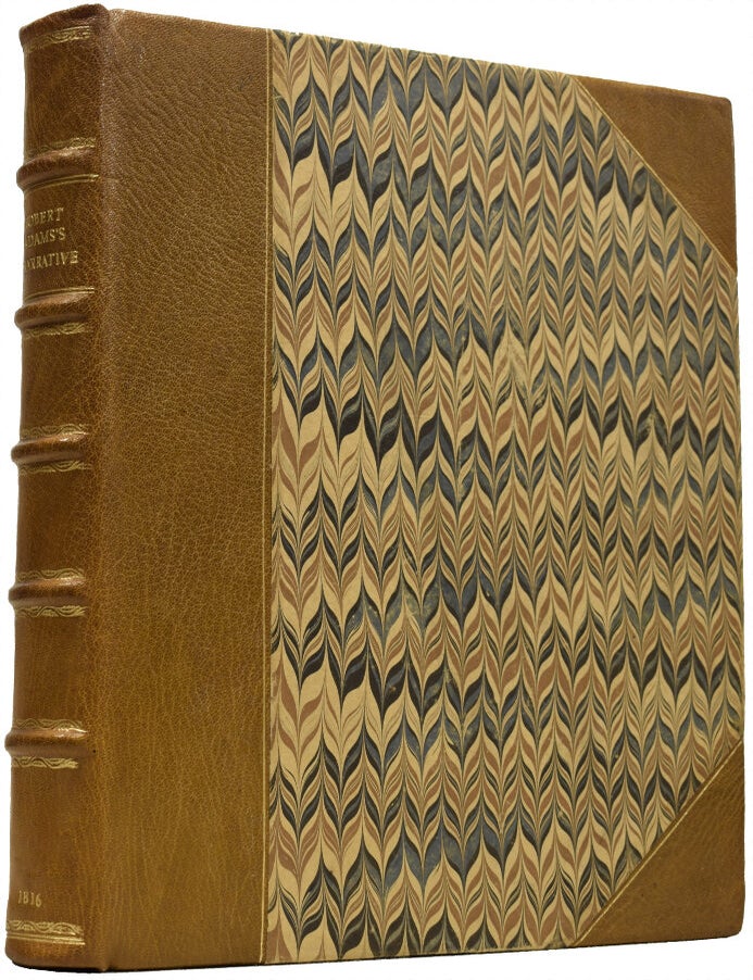 Item #66689 The Narrative of Robert Adams, A Sailor, who was Wrecked on the Western Coast of Africa, in the year 1810, was Detained Three Years in Slavery by the Arabs of the Great Desert, and Resided several months in the city of Tombuctoo. With a Map, Notes, and an Appendix. Robert ADAMS, born c.1790.