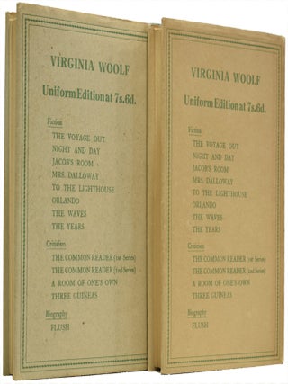 The Common Reader First and Second Series.