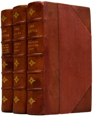 Item #66807 The Novel Library Jane Austen. Pride and Prejudice; Sense and Sensibility;...