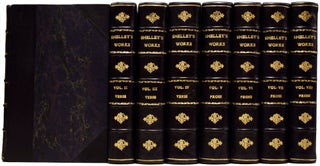 Item #66847 The Works of Shelley in Verse and Prose. Now first brought together with many pieces...