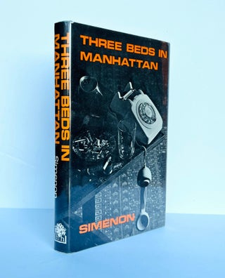 Item #66945 Three Beds in Manhattan. Georges SIMENON, Lawrence G. BLOCHMAN