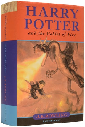 Item #66992 Harry Potter and the Goblet of Fire. J. K. ROWLING, born 1965, Giles GREENFIELD