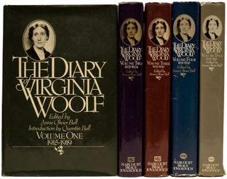 Item #67082 The Diary of Virginia Woolf. Volumes I, II, III, IV and V, 1915-1941. Virginia WOOLF,...