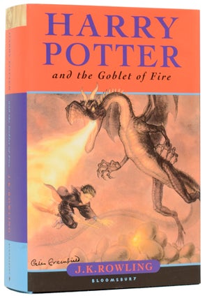 Item #67139 Harry Potter and the Goblet of Fire. J. K. ROWLING, born 1965