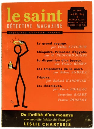 Item #67193 Le Saint Detective Magazine [The Saint Magazine], No.109 Mars 1964. Leslie CHARTERIS