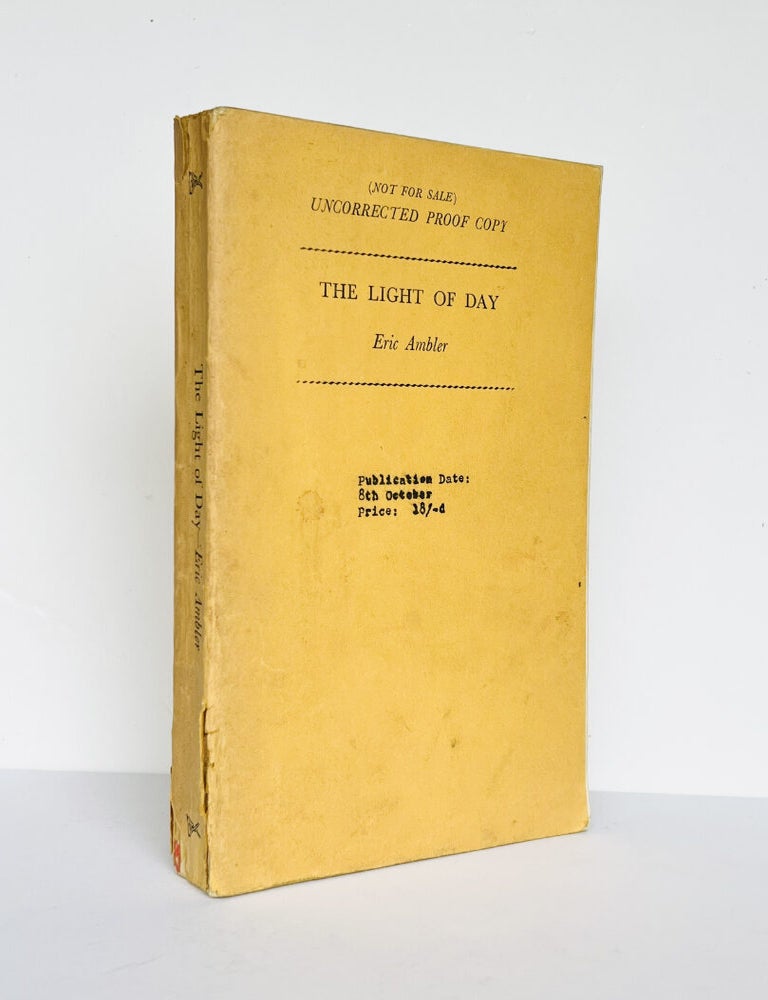 Item #67210 The Light of Day. Eric AMBLER.