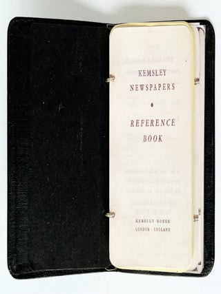 The Organisation of a Foreign News Service [Kemsley Newspapers Reference Book].