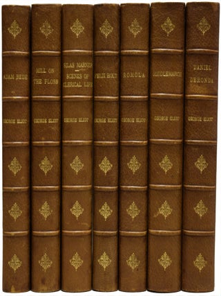 The Novels [Works] of George Eliot. Adam Bede; The Mill on the Floss; Silas Marner and Scenes of Clerical Life; Felix Holt; Romola; Middlemarch; Daniel Deronda.