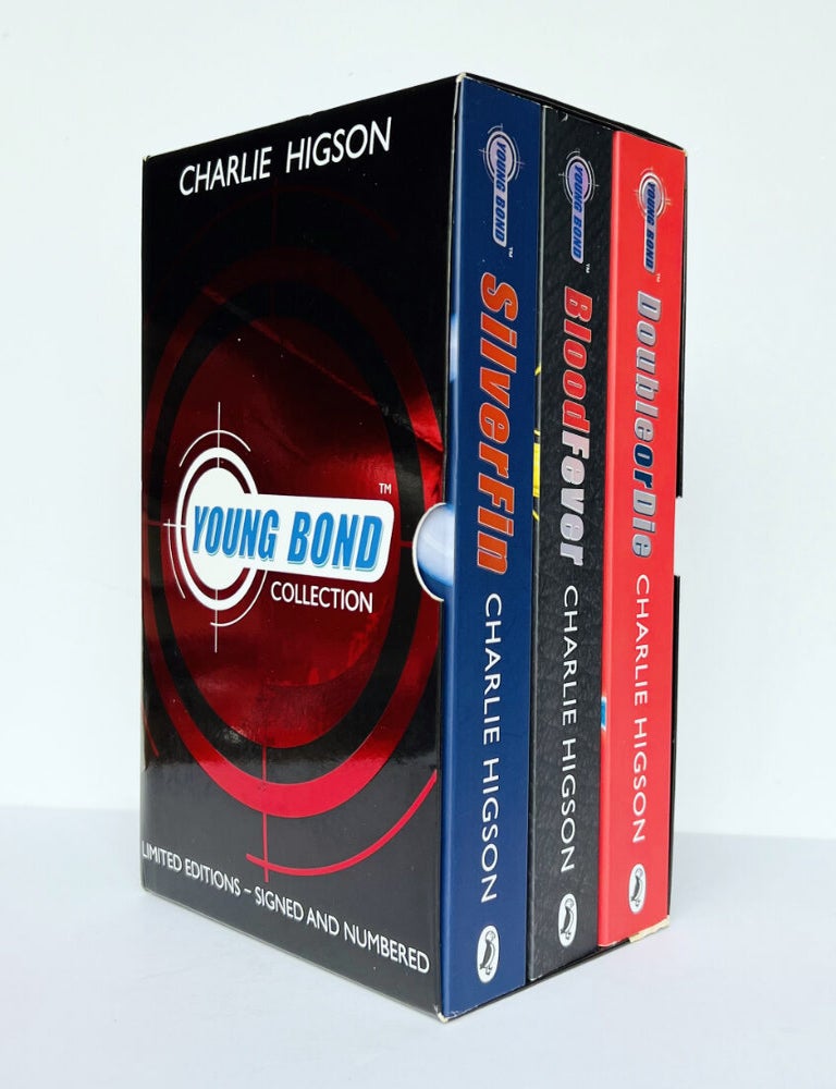 Item #67340 SilverFin; Blood Fever; Double or Die (Young James Bond Collection). Charlie HIGSON, born 1958.