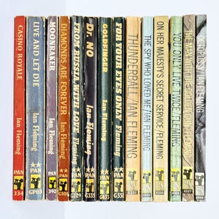 Item #67408 Complete Paperback First Editions of Ian Fleming's James Bond Novels....