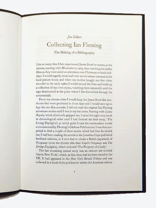Ian Fleming: The Book Collector.