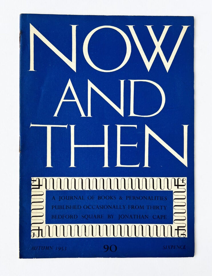 Item #67496 'Live & Let Die' announcement within 'Now and Then' Magazine. No. 90, Autumn 1953. Ian / Bondiana FLEMING.