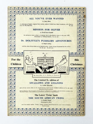 'Live & Let Die' announcement within 'Now and Then' Magazine. No. 90, Autumn 1953.