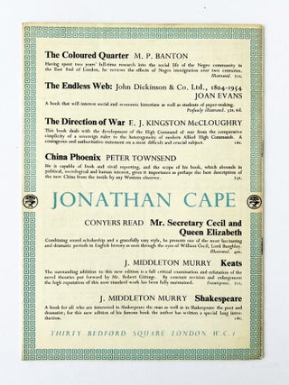 'Moonraker' review contained within 'Now and Then' magazine, Number 94, Spring 1955.