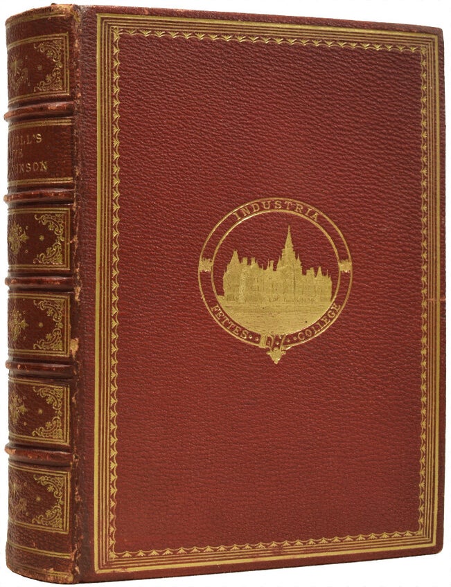 Item #67552 The Life of Samuel Johnson, including a Journal of his Tour to the Hebrides. By the Right Hon. John Wilson Crocker. A New Edition, Thoroughly Revised, With Much Additional Matter. With Portraits. James BOSWELL.