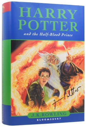Item #67553 Harry Potter and the The Half-Blood Prince. J. K. ROWLING, born 1965, Jason COCKROFT