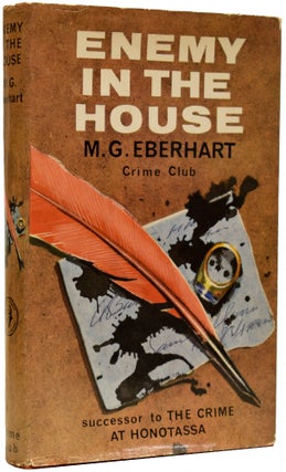 Item #67566 Enemy in the House. M. G. EBERHART, Mignon Good