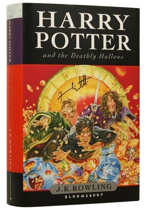 Item #67618 Harry Potter and the The Deathly Hallows. J. K. ROWLING, born 1965, Jason COCKCROFT