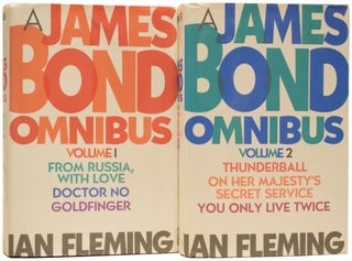 Item #67643 A James Bond Omnibus Volume 1 [together with] A James Bond Omnibus Volume 2....