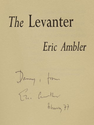 The Levanter.