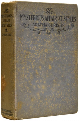 Item #67798 The Mysterious Affair At Styles. Agatha CHRISTIE, Dame