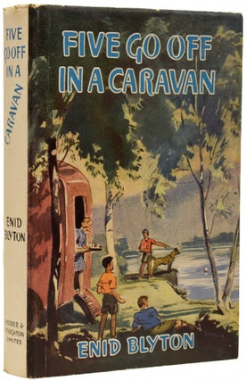 Item #67805 Five go off in a Caravan. Being the Fifth Adventure of Julian, Dick, George, Anne and...