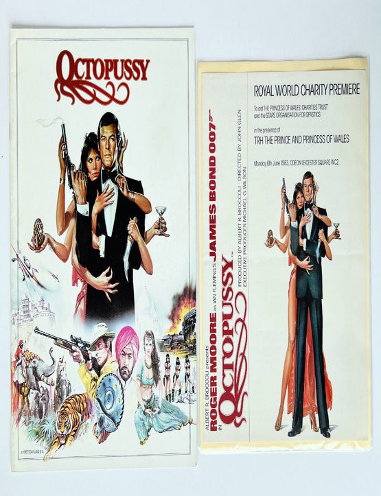 Item #67828 Octopussy [printed ephemera]. Ian Lancaster FLEMING.