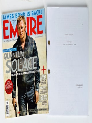 Quantum of Solace [printed ephemera].