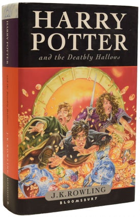 Item #67905 Harry Potter and the The Deathly Hallows. J. K. ROWLING, born 1965, Jason COCKCROFT