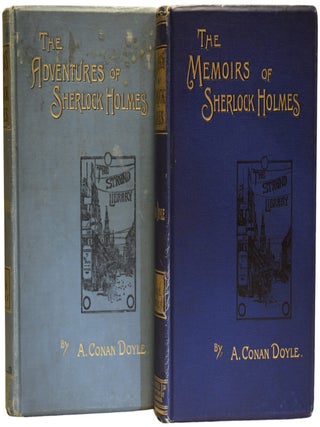 Item #67996 The Adventures of Sherlock Holmes [and] The Memoirs of Sherlock Holmes. With...