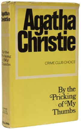Item #68065 By The Pricking Of My Thumbs. Agatha CHRISTIE, Dame