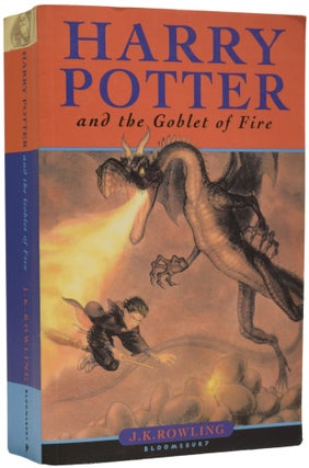 Item #68070 Harry Potter and the Goblet of Fire. J. K. ROWLING, born 1965