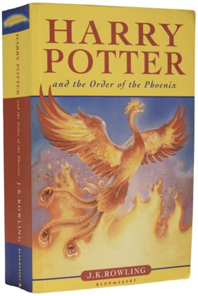 Item #68071 Harry Potter and the Order of the Phoenix. J. K. ROWLING, born 1965