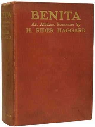 Item #68237 Benita. An African Romance. Henry Rider HAGGARD, Sir, Gordon BROWNE