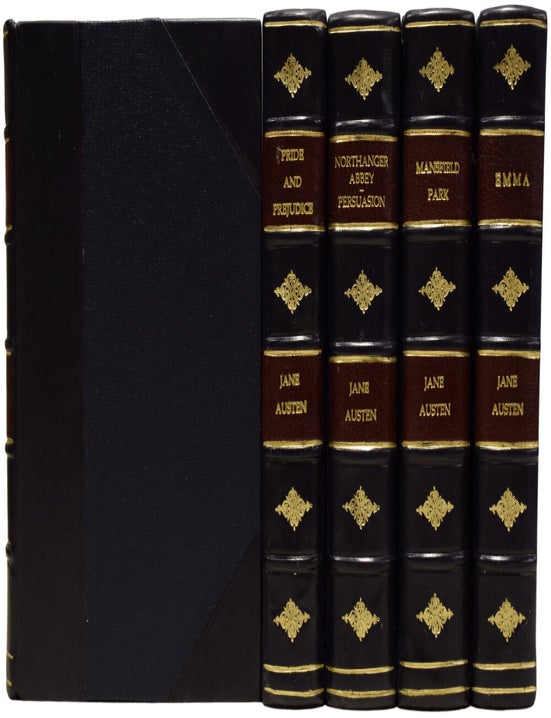 Item #68272 [Complete Novels Collection]: Pride and Prejudice, Sense and Sensibility, Northanger Abbey and Persuasion, Mansfield Park, and Emma. Illustrated by Charles E. Brock and Hugh Thomson. C. E. BROCK, H. THOMSON, illustrators, Jane AUSTEN, Austin DOBSON, introduction.