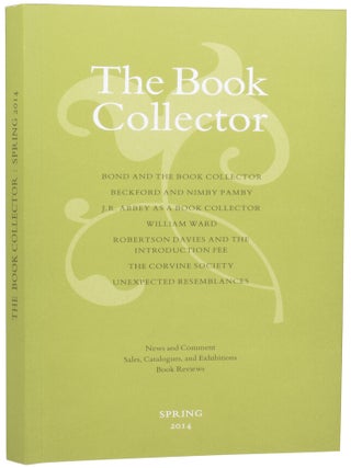 Item #68390 'James Bond and the Book Collector' within The Book Collector. Spring 2014....