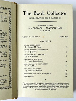 The Book Collector, 1952 [Four Issues].