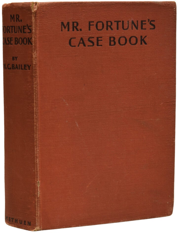 Item #68473 Mr. Fortune's Case Book. An H.C. Bailey Omnibus containing Call Mr Fortune, Mr Fortune's Practice, Mr Fortune's Trials and Mr Fortune Please. H. C BAILEY.
