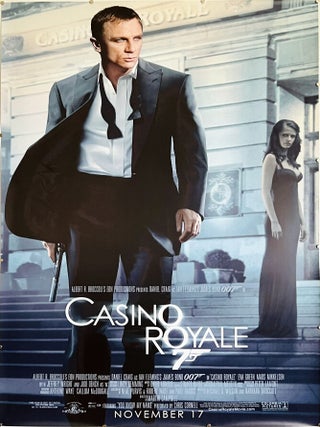 Item #68698 [MOVIE POSTER] Casino Royale. Ian Fleming / Bondiana
