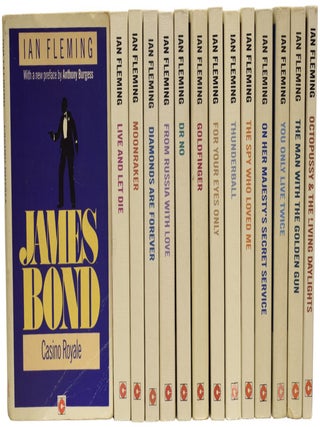 Item #68929 Coronet Paperback editions of the James Bond series comprising Casino Royale, Live...