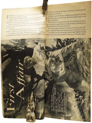 'First Affair' [The Spy Who Loved Me] contained within 'Man's magazine'. 1965 Annual.