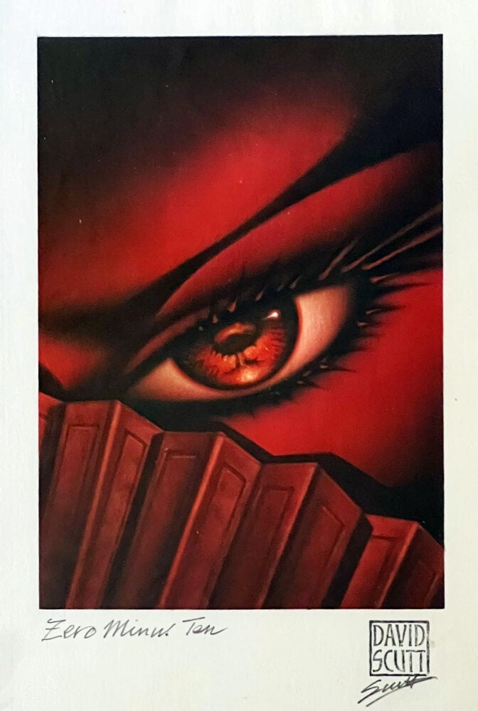 Artwork; Zero Minus Ten | Ian Fleming / James Bond, David SCUTT