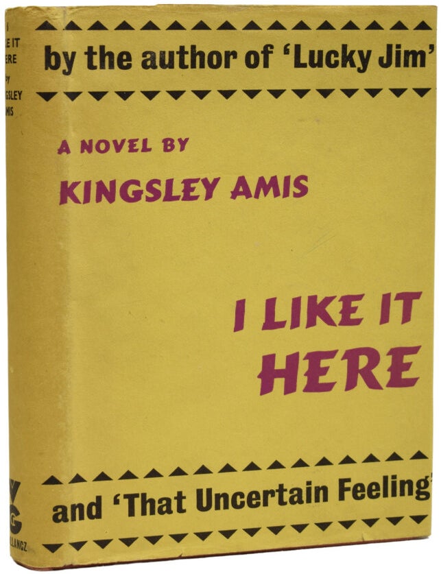 Item #69155 I Like It Here. Kingsley AMIS, Sir.