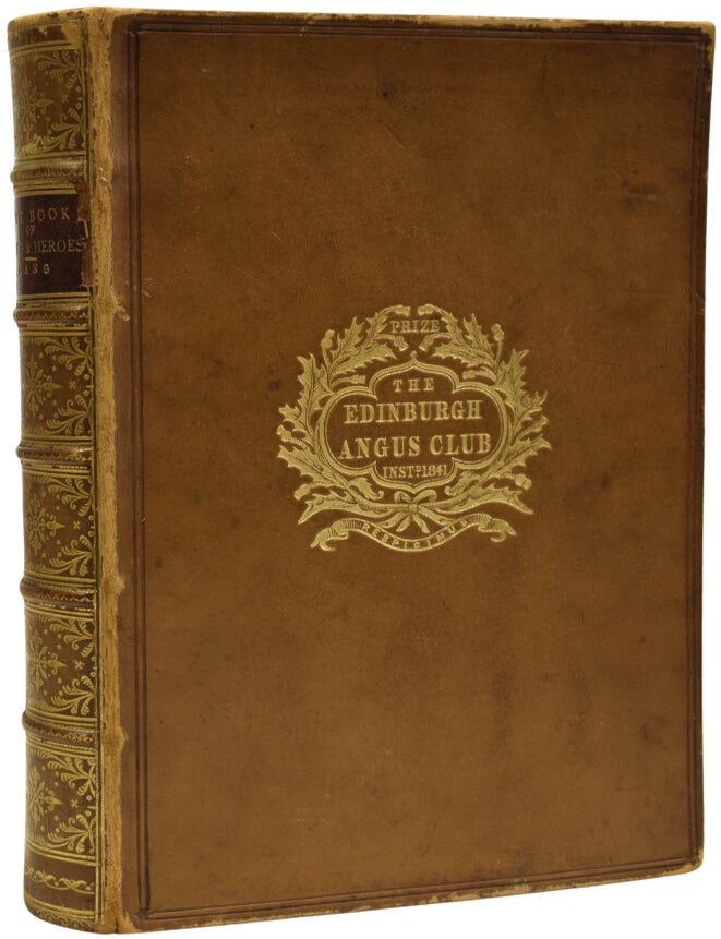 Item #69268 The Book of Saints and Heroes. Andrew LANG, H. J FORD.