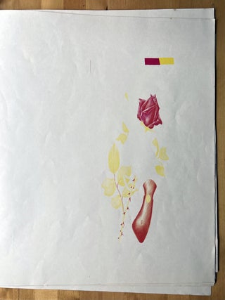 [From Russia With Love]. ARTIST'S JACKET PROOFS for the James Bond novel. Progressive printers proofs of the jacket design by Richard Chopping.